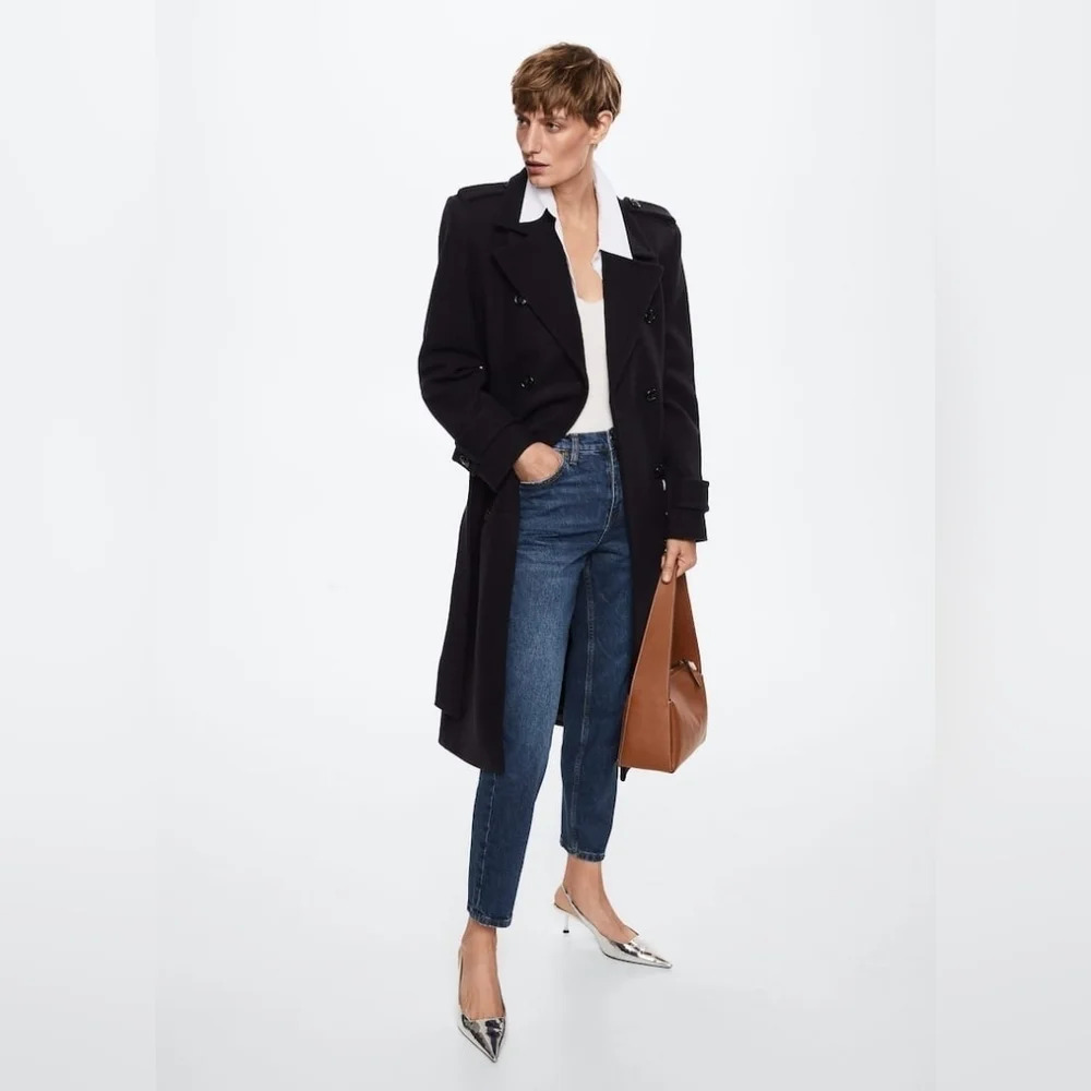 Mango [10] Mom comfort  high-rise jeans - Picture 2 of 11